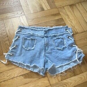 Sexy Stretch Jean Shorts Large‎ Denim
